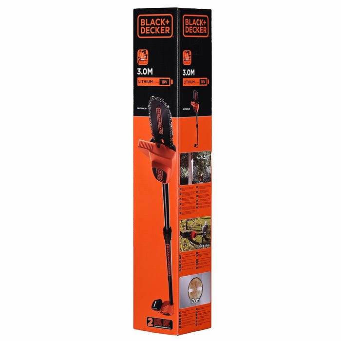 Battery Pole Saw 18V 20cm Black & Decker GPC1820L20-QW 3.7 kg