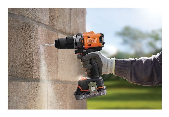 Black & Decker BLD683XN-XJ drill 1800 RPM 1 kg Black, Orange
