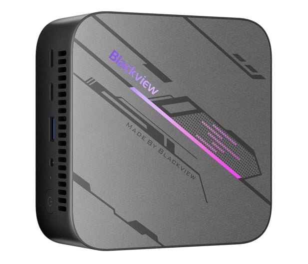 Blackview Mini PC MP100 Ryzen 7-5825U 32 GB DDR4 1 TB SSD Windows 11 Pro Black