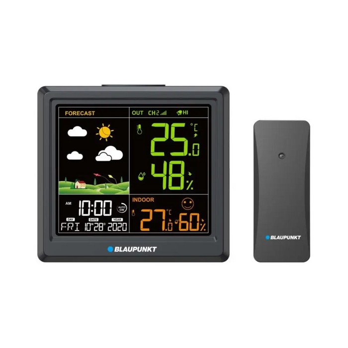 Blaupunkt weather station WS25BK black - Home weather stationsURP-DSP<<<Measuring equipmentURP<<<ActionPL
