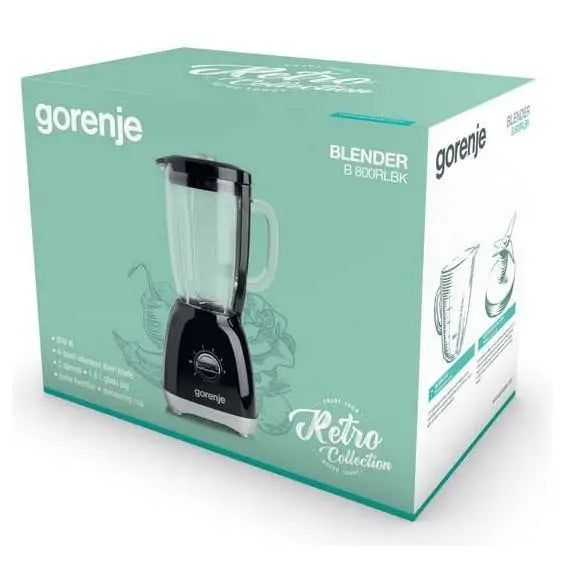 Blender GORENJE B800RLBK - Блендери<<<Уреди за кухня<<<Малки електроуреди<<<TechnoMix&&&Последни бройки<<<Едра бяла
