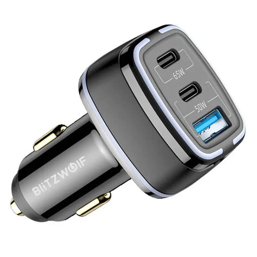 BlitzWolf BW-BC4 115W 3-Port USB PD car charger - Car chargers<<<Car accessories<<<InnproXML