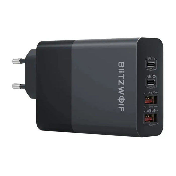 BlitzWolf BW-S29 120W mains charger (black) - mains chargers<<<Chargers<<<GSM Accessories<<<InnproXML