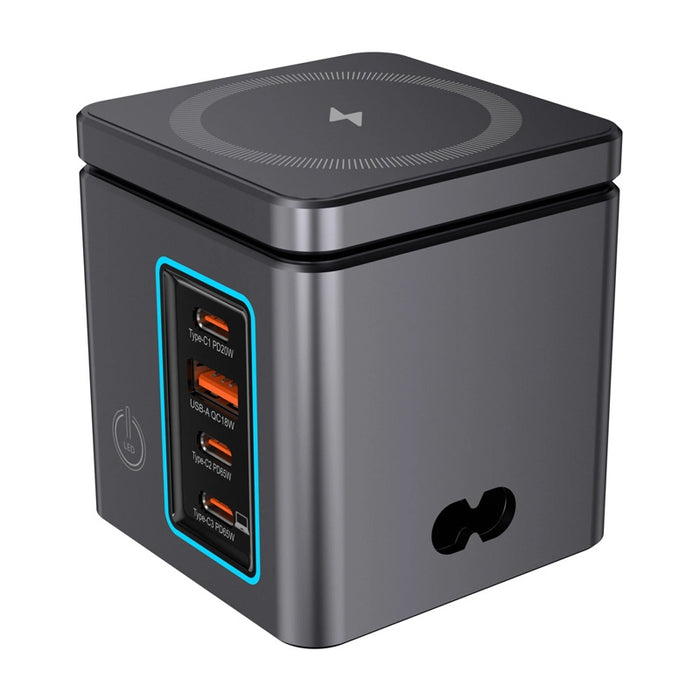 Blitzwolf BW-i113 GaN, USB-A, 3xUSB-C, 105W mains charger