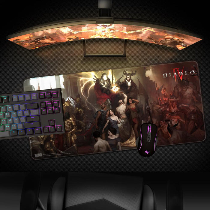 Diablo IV Gaming Pad - Inarius and Lilith, XL