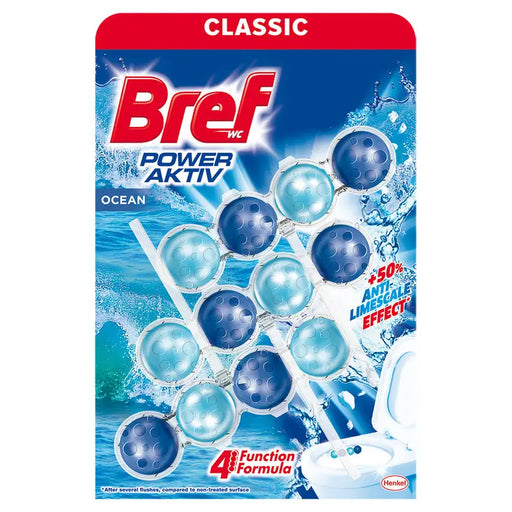 BLOCK FOR TOILET 3X50 G OCEAN POWER AKTIV BREF CLASSIC - Почистващи препарати<<<Домашни потреби<<<Кухня<<<Praktiker