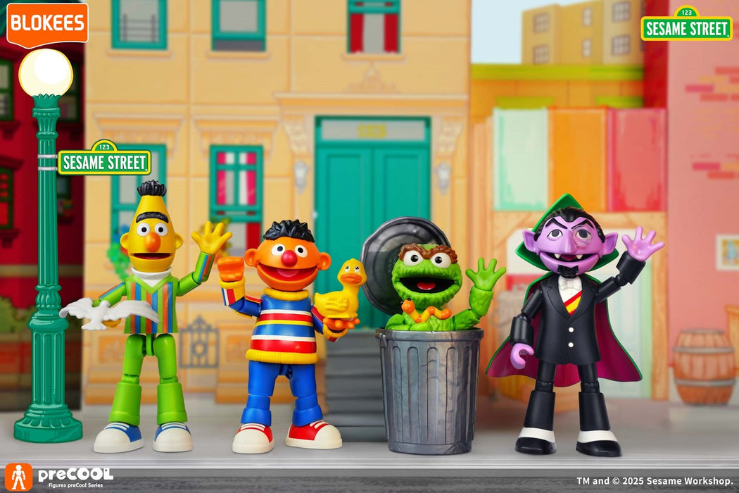 BLOKEES SESAME STREET FIGURES preCOOL S1 - OSCAR