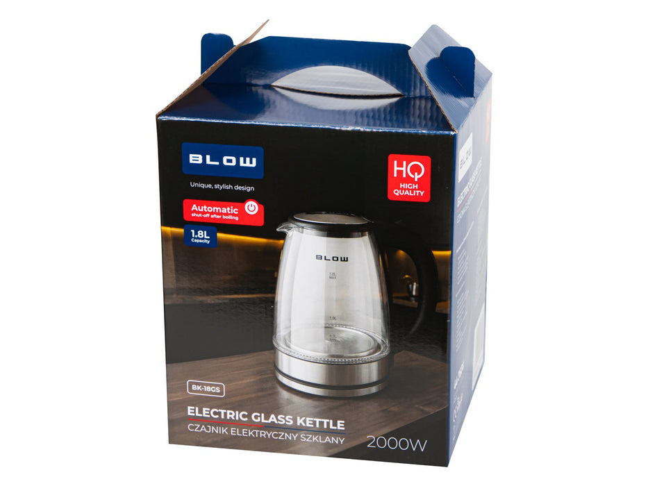Glass kettle 2000W BK-18GS BLOW