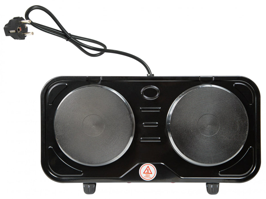 Two-burner adjustable electric cooker BLOW 2000W