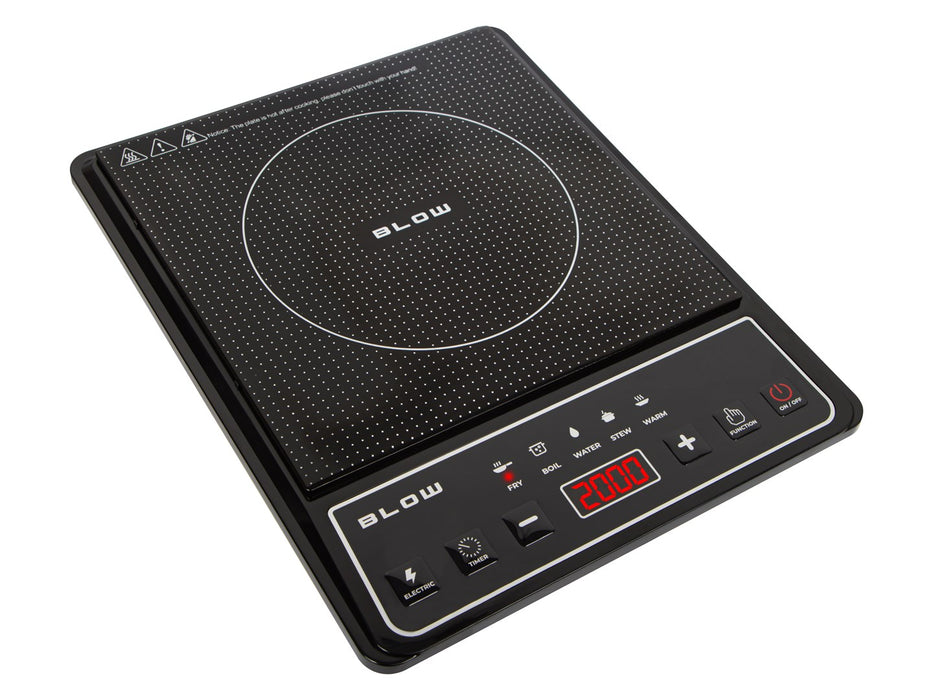 Induction cooker, single-burner, adjustable hob, 2000W, BLOW