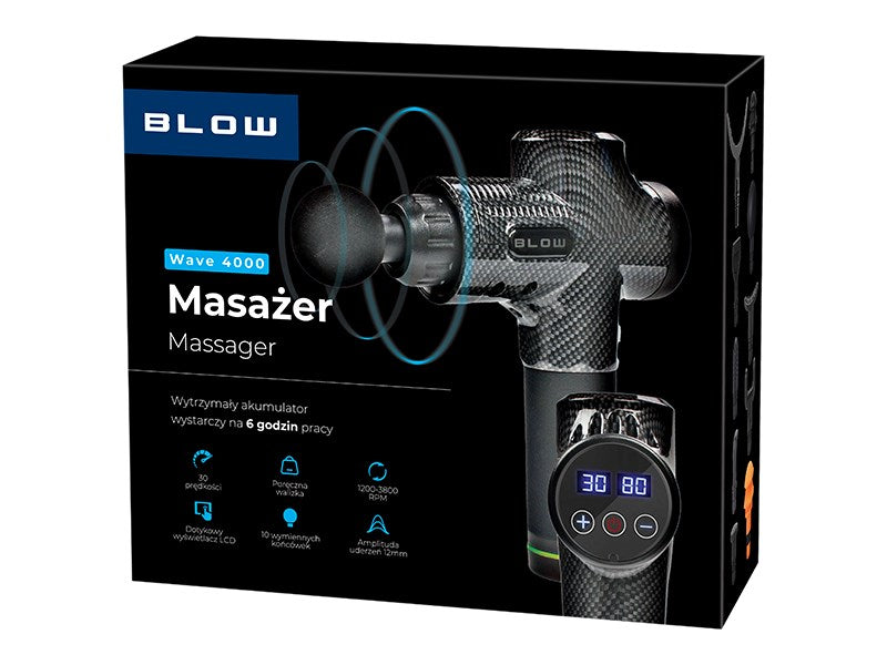 BLOW Wave 4000 massage gun