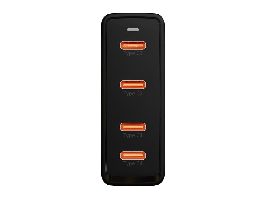Wall charger USB-Cx4 PD 100W GAN black
