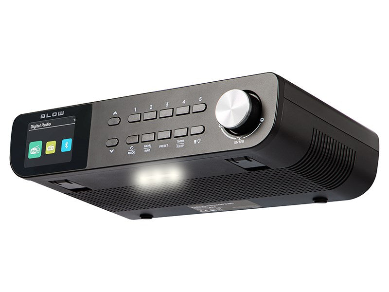 FM/DAB+ BLOW RK1 kitchen radio, black
