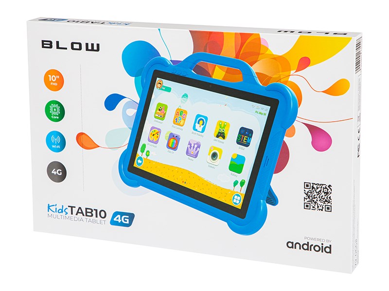 Tablet KidsTAB10 4G BLOW 4/64GB blue + case