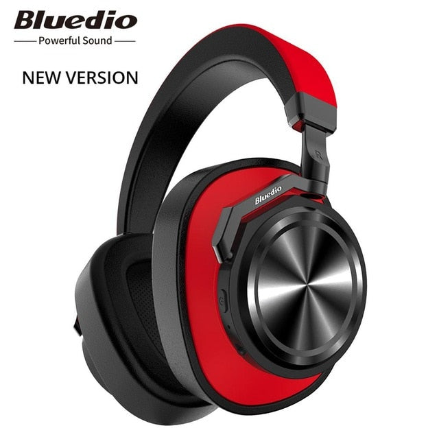 Bluedio T6 Bluetooth 5.0 ANC Foldable Wireless Headphones - Wireless Earphones