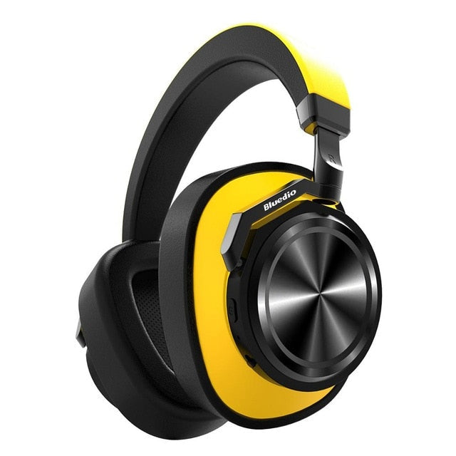 Bluedio T6 Bluetooth 5.0 ANC Foldable Wireless Headphones - Wireless Earphones