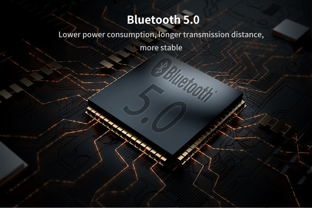Bluedio T6 Bluetooth 5.0 ANC Foldable Wireless Headphones - Wireless Earphones
