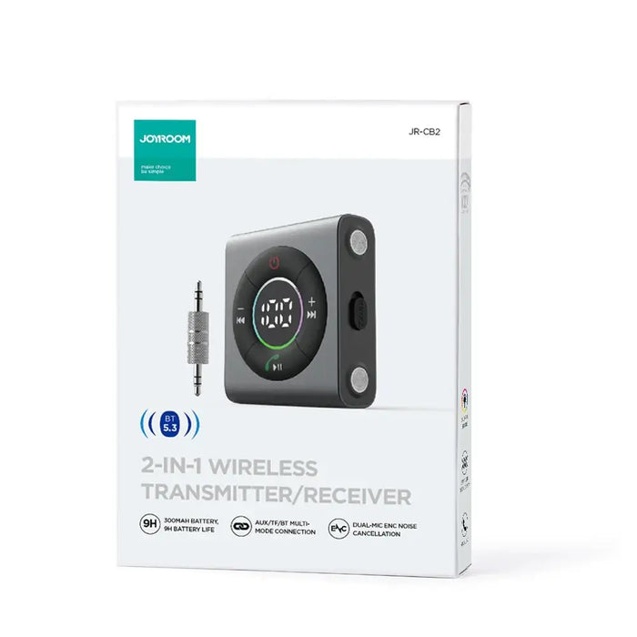 Bluetooth 5.3 AUX transmitter/receiver Joyroom JR-CB1 (gray) - Bluetooth adapters<<<GSM Accessories<<<InnproXML&&&Other