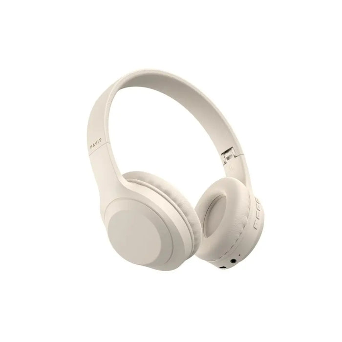 Bluetooth Headband Headphones Havit H628BT Beige - Микрофони и слушалки<<<Електроника Периферни и резервни