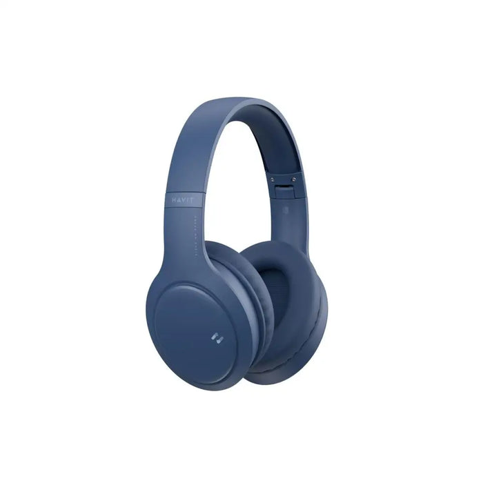 Bluetooth Headband Headphones Havit H633BT Blue - Микрофони и слушалки<<<Електроника Периферни и резервни