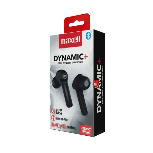 Bluetooth headphones MAXELL Dynamic Docking box True Wireless Black - Bluetooth слушалки<<<Мобилни телефони и
