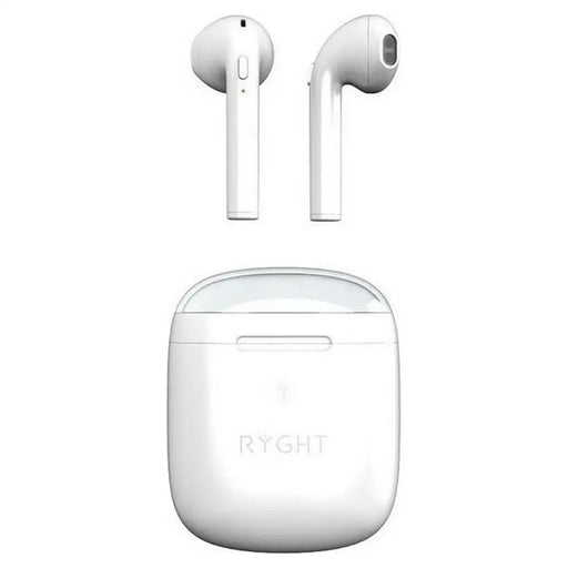 Bluetooth Headset with Microphone Ryght R483904 DYPLO 2 White - Микрофони и слушалки<<<Електроника Периферни и резервни