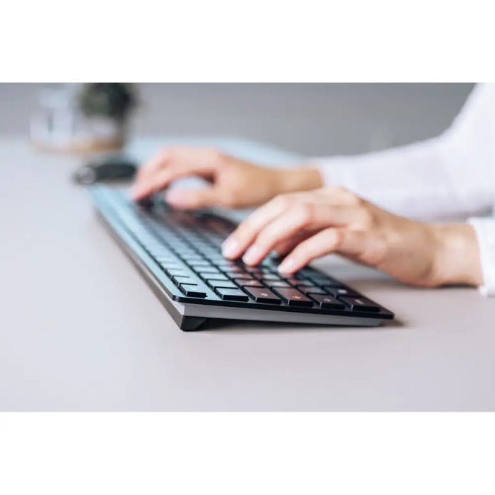 Bluetooth Keyboard Cherry KW 9100 SLIM Black Spanish Qwerty - Електроника Периферни и резервни части<<<Компютри|