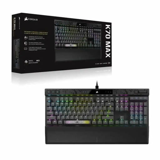 Bluetooth Keyboard Corsair K70 MAX RGB Black Grey French AZERTY - Електроника Периферни и резервни части<<<Компютри|