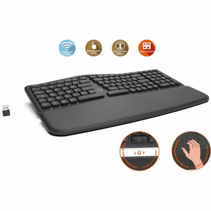Bluetooth Keyboard Mobility Lab MOBILITY LAB - ML313153 Black AZERTY - Електроника Периферни и резервни