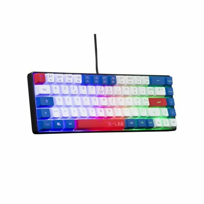 Bluetooth Keyboard The G-Lab KEYZ-HYDRO-BWR/FR Azerty French - Електроника Периферни и резервни части<<<Компютри|