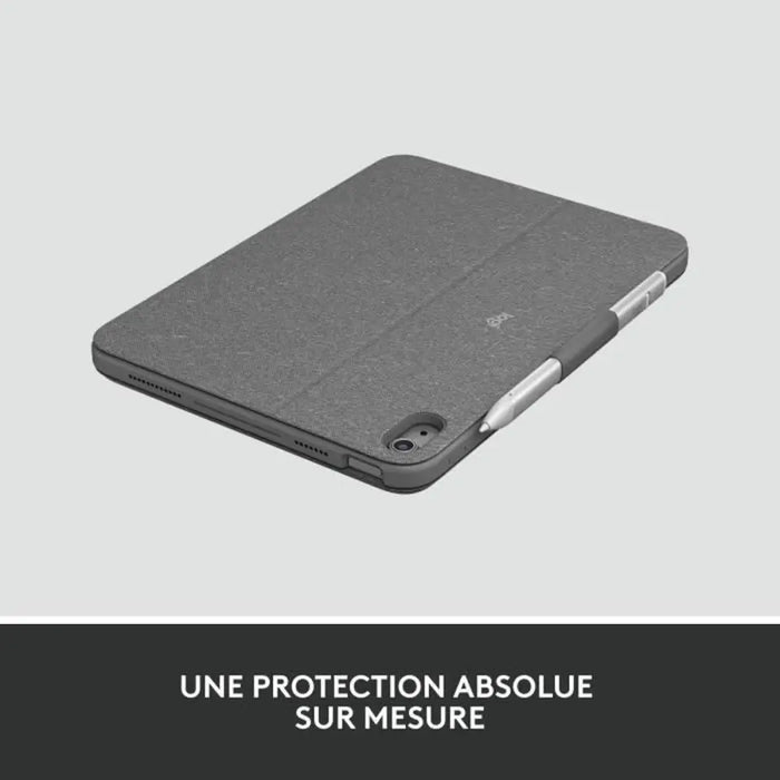 Bluetooth Keyboard with Support for Tablet Logitech Combo Touch Grey French AZERTY - Аксесоари за таблети<<<Опции и