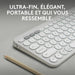 Bluetooth Keyboard with Support for Tablet Logitech K380 French White AZERTY - Електроника Периферни и резервни