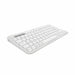 Bluetooth Keyboard with Support for Tablet Logitech K380 French White AZERTY - Електроника Периферни и резервни