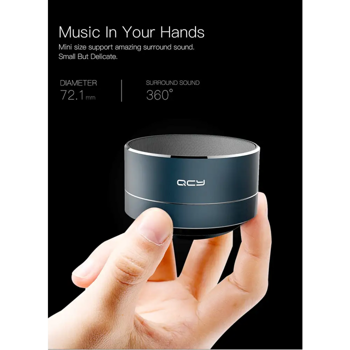 Bluetooth Speaker QCY A10 column with SD card slot AUX - Bluetooth Speakers