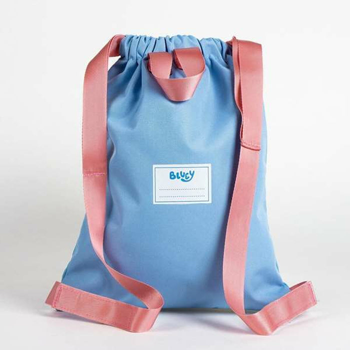 Backpack with Strings Bluey Blue 27 x 33 cm