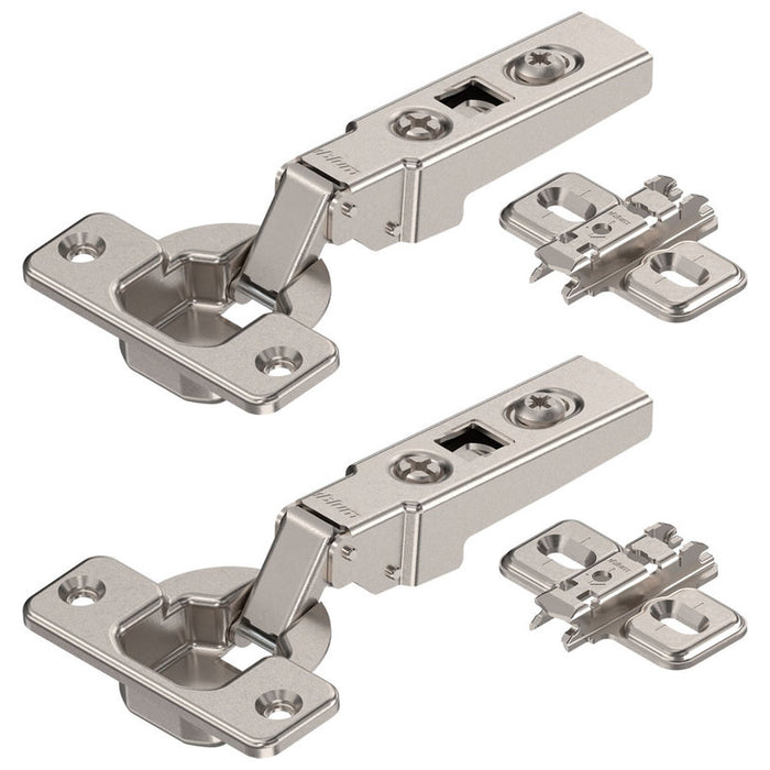 HINGE COVERED EDGE (LOW SHOULDER) 2 PCS BLUM CLIP TIP-ON 70M2550
