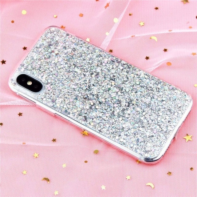 Sparkling case for iPhone 8