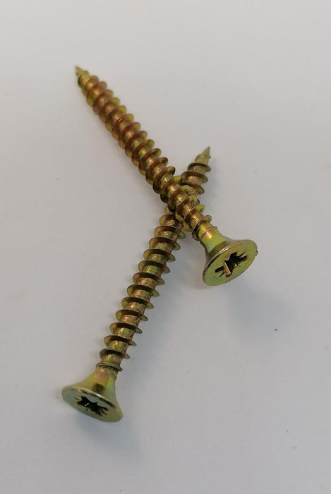 SCREW FOR WOOD PZ/ZINC 5.0X60 10PCS BM