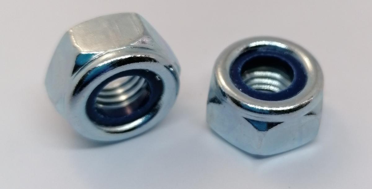 LOCK NUT DIN985/ZINC M10 5PCS BM