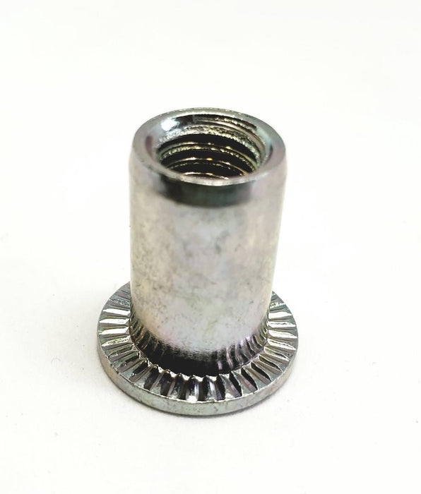 RIVET NUT FLAT HEAD M6 8PCS BM