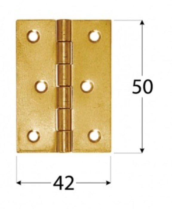 HINGE ZS50 50X42MM 2PCS.