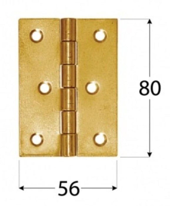 HINGE ZS80 80X56MM 2PCS.