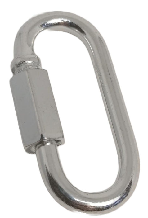 CARABINER OVAL WITH NUT 5MM BMONTAGE
