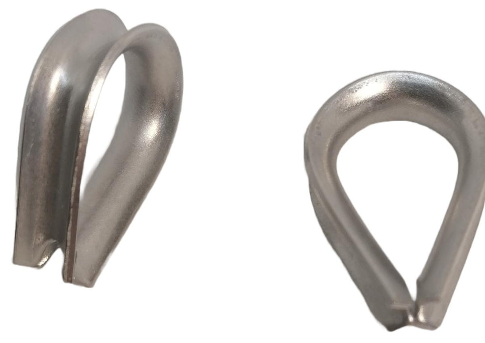 COUCH STAINLESS STEEL FOR ROPE 4MM 2PCS. BMONTAGE