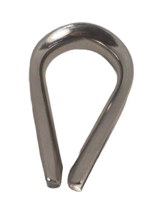 COUCH STAINLESS STEEL FOR ROPE 6MM 2PCS. BMONTAGE