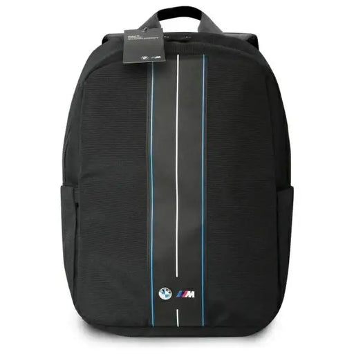 BMW Backpack BMBP15COMPVSKL 16’’ Black Nylon Blue Stripe - *Temporary category<<<HurtelXML