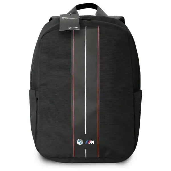 BMW Backpack BMBP15COMPVSKR 16’’ Black Nylon Red Stripe - *Temporary category<<<HurtelXML