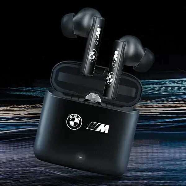 BMW Bluetooth headphones BMWSES20MAMK TWS + docking station black/black M Collection - Headphones