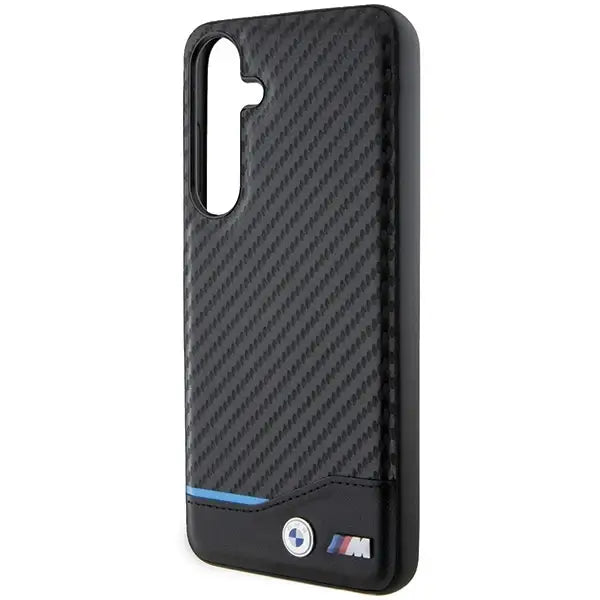 BMW BMHCS24M22NBCK S24+ S926 black/black Leather Carbon - Cell phone cases and covers<<<HurtelXML