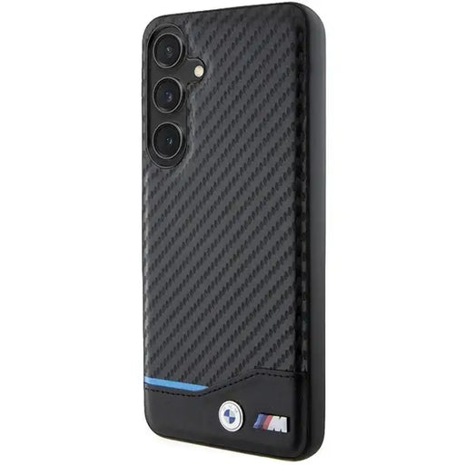 BMW BMHCS24M22NBCK S24+ S926 black/black Leather Carbon - Cell phone cases and covers<<<HurtelXML